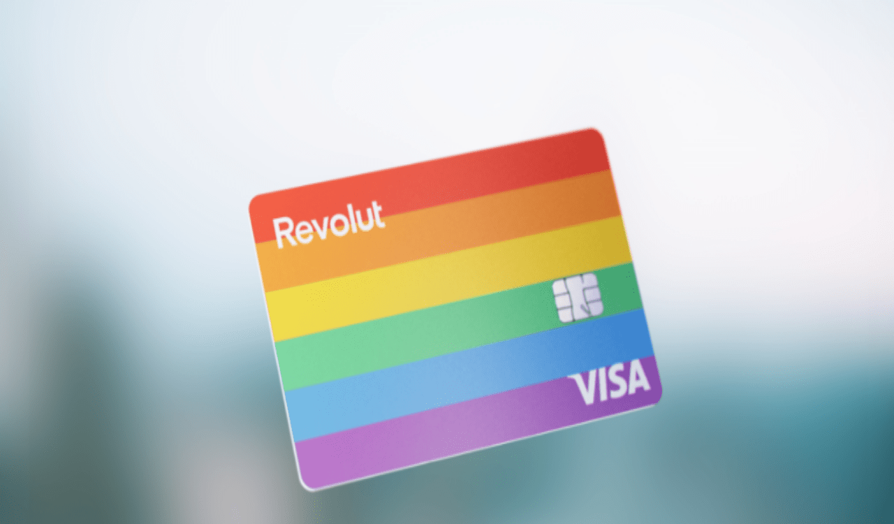 Revolut rainbow card